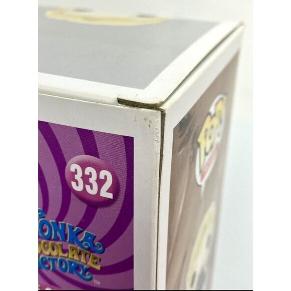 Funko Pop! Willy Wonka: Augustus Gloop 332 Vaulted Vinyl Figure With Damaged Box - Picture 15 of 16